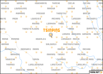 map of Tsin Ping