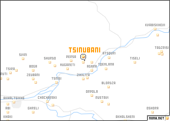 map of Tsinubani