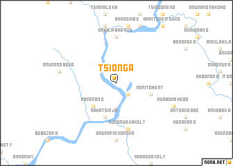 map of Tsionga