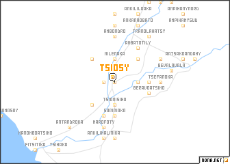 map of Tsiosy