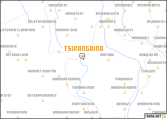 map of Tsirangaina