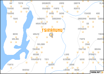 map of Tsiranumu