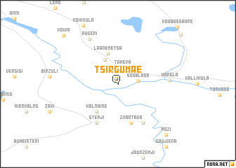 map of Tsirgumäe