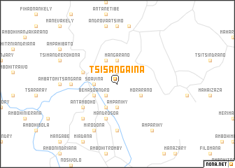 map of Tsisangaina