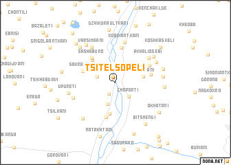 map of Tsitʼelsopʼeli