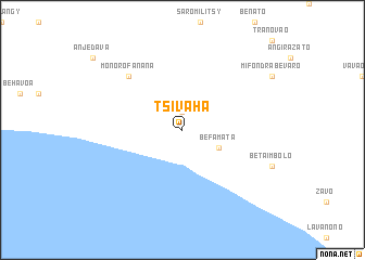 map of Tsivaha