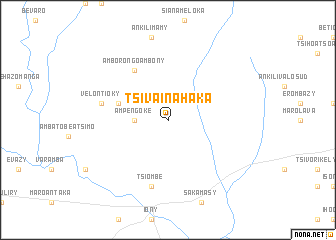 map of Tsivainahaka