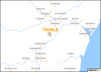 map of Tsivala