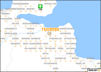 map of Tsivarás