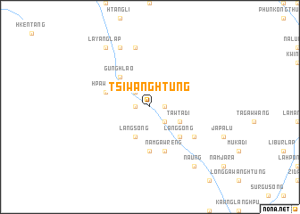 map of Tsiwanghtung