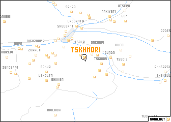 map of Tskhmori