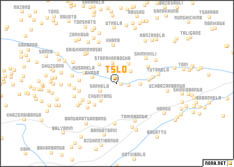 map of Tslo