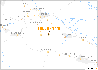 map of Tslunkaani