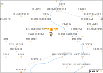 map of Tsminy