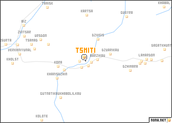 map of Tsmiti