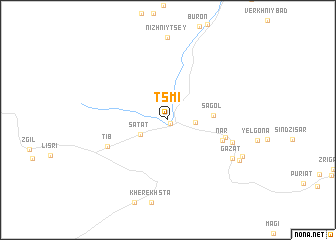 map of Tsmi