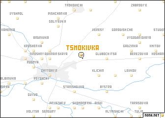 map of Tsmokivka