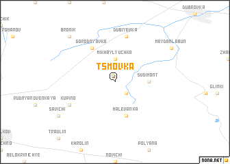 map of Tsmovka