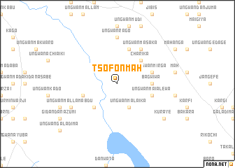 map of Tsofon Mah