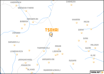 map of Tsohai