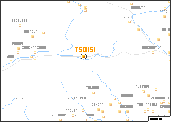 map of Tsoisi