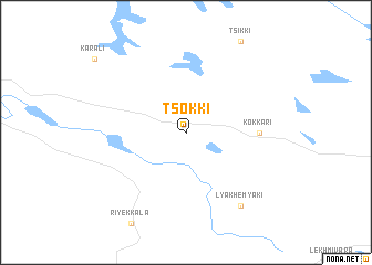 map of Tsokki