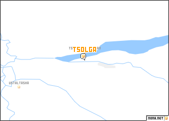 map of Tsolga