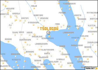 map of Tsologou