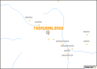 map of Tsongo Malongo