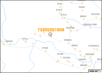 map of Tsongo-Otama