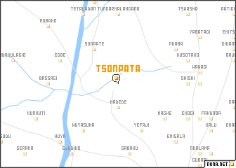 map of Tsonpata