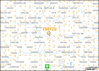 map of Ts\