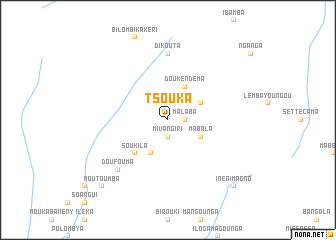 map of Tsouka