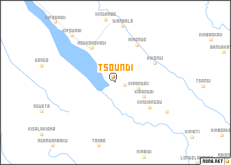 map of Tsoundi