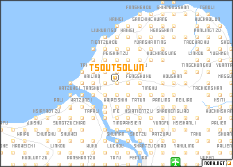 map of Tsou-ts\