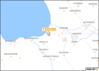 map of Tsovak