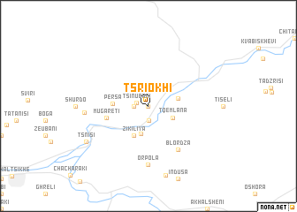 map of Tsriokhi