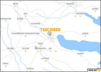 map of Tsuchiara