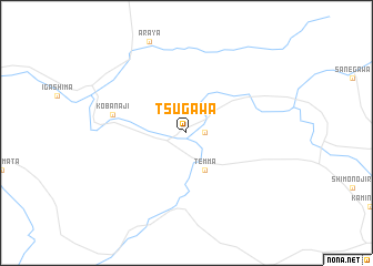 map of Tsugawa