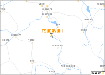 map of Tsugayuki