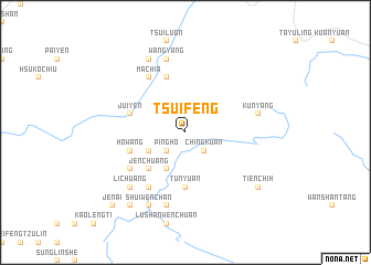 map of Ts\