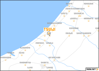 map of Tsuiji