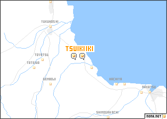 map of Tsuiki