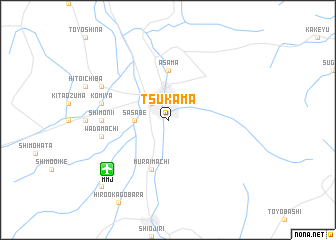 map of Tsukama