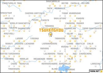 map of Ts\