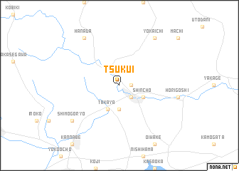 map of Tsukui