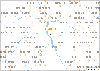 map of Tsulo