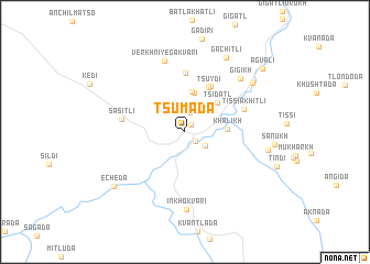 map of Tsumada