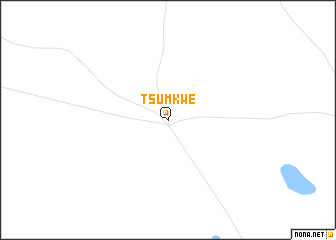 map of Tsumkwe