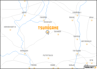 map of Tsunogame